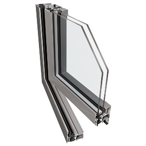 okna aluminiowe-ekonomiczne PE52 profil