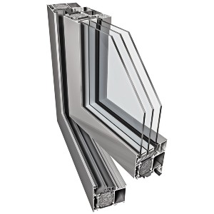 okna aluminiowe energooszczedne PE68 profil